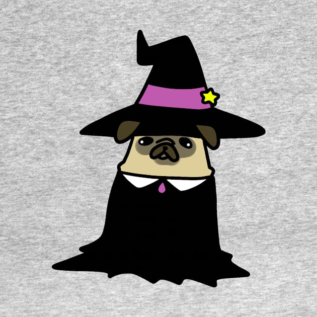 Witch Pug by saradaboru